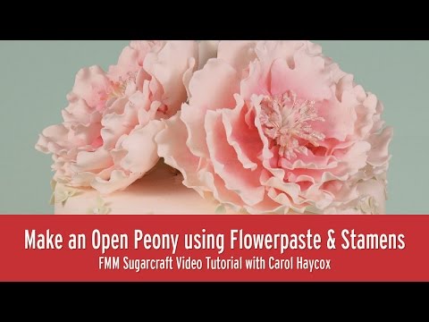 Peony 4 piece icing & gumpaste cutter set Peony 4 piece icing & gumpaste cutter set