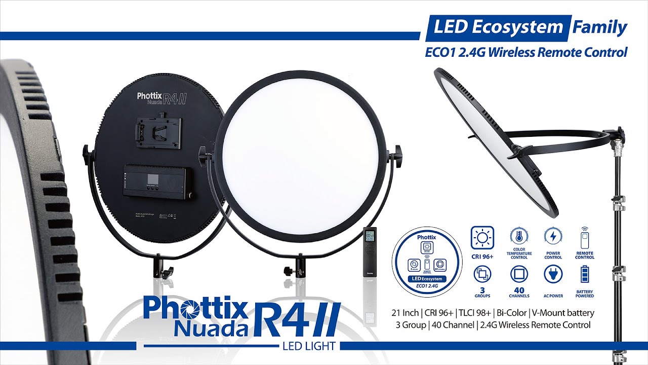 Phottix Nuada R4 II LED Lampe (EU)