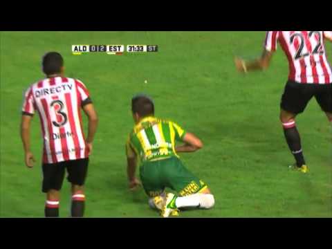 Gol de Díaz. Aldosivi 1 - Estudiantes 2. Fecha 4. Primera División 2016.