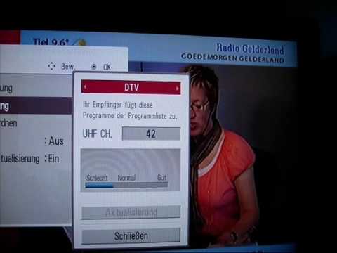 DVB-T DX reception on 02.07.2010 from NL - TV Gelderland.wmv