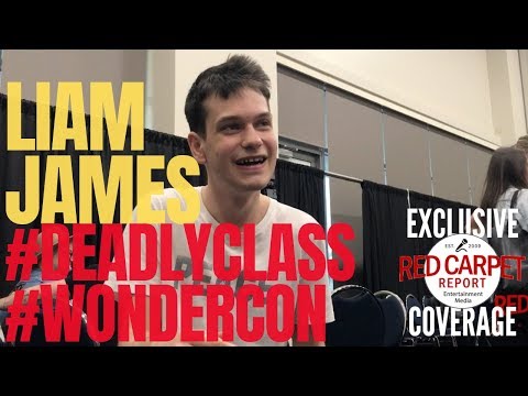 Liam James talks about SYFY's #DeadlyClass at #WonderCon #RoundtableInterviews
