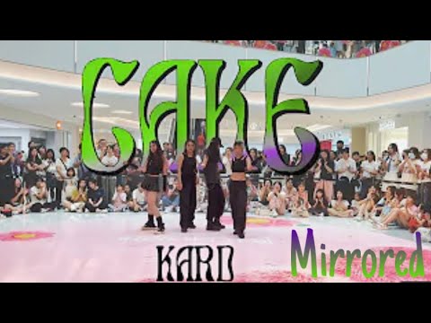 [KPOP IN PUBLIC] KARD - CAKE (MIRRORED VER.) | @Cl3verOfficial