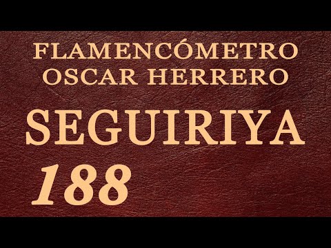 Metrónomo Flamenco - Seguiriya 188 - Flamencómetro Oscar Herrero