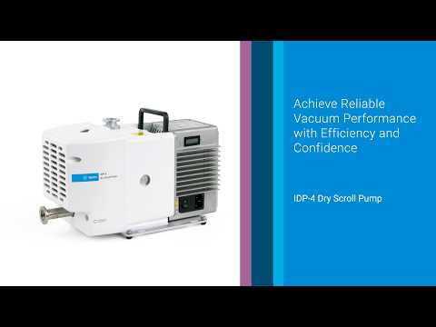 Agilent IDP-4 Dry Scroll Pump: Achieve Reliable Vacuum Performance with Efficiency and Confidence