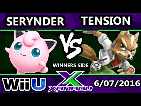 S@X 153 - Tension (Fox) Vs. Serynder (Jigglypuff) SSB4 Tournament - Smash Wii U - Smash 4