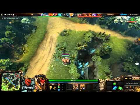 [The Defense 5] Monkey Buisness vs GoldenBoyz - G1 - Dota 2 FR