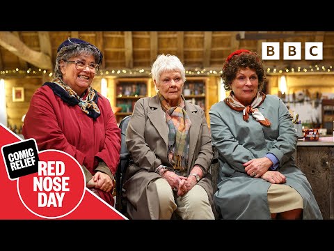 French & Saunders and Dame Judi Dench visit The Repair Shop ???????? Red Nose Day: Comic Relief 2022 ???? BBC