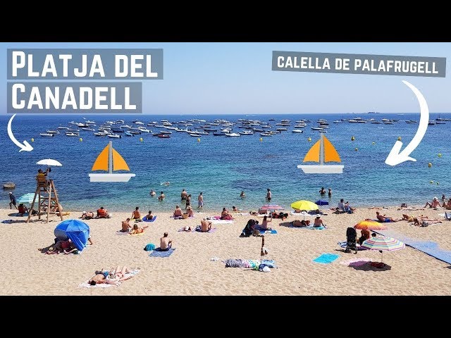 Platja del Canadell, Calella de Palafrugell, Costa Brava, España
