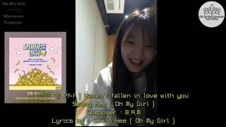 SeungHee - Haven't fallen in love with You (Myanmar Sub