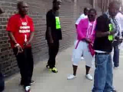 RUFF SQWAD AT THE TINCHY STRYDER VIDEO SHOOT