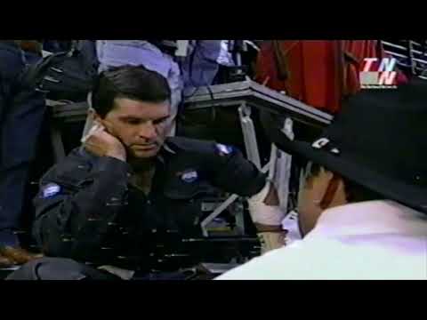 PBR 2001: Cody Custer's Horrible Chute Battle with Perfect Storm