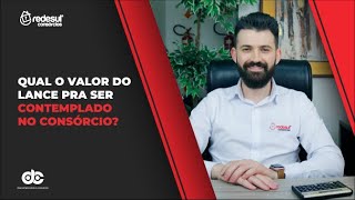 Qual o valor do lance pra ser contemplado no consórcio?