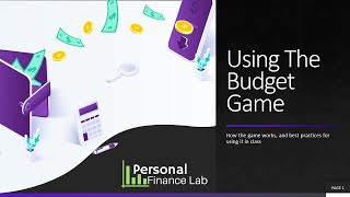 How To Use The Budget Game In Your Classes