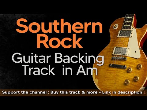Epic Southern Rock & Modern Country Guitar Backing Track Jam in Am