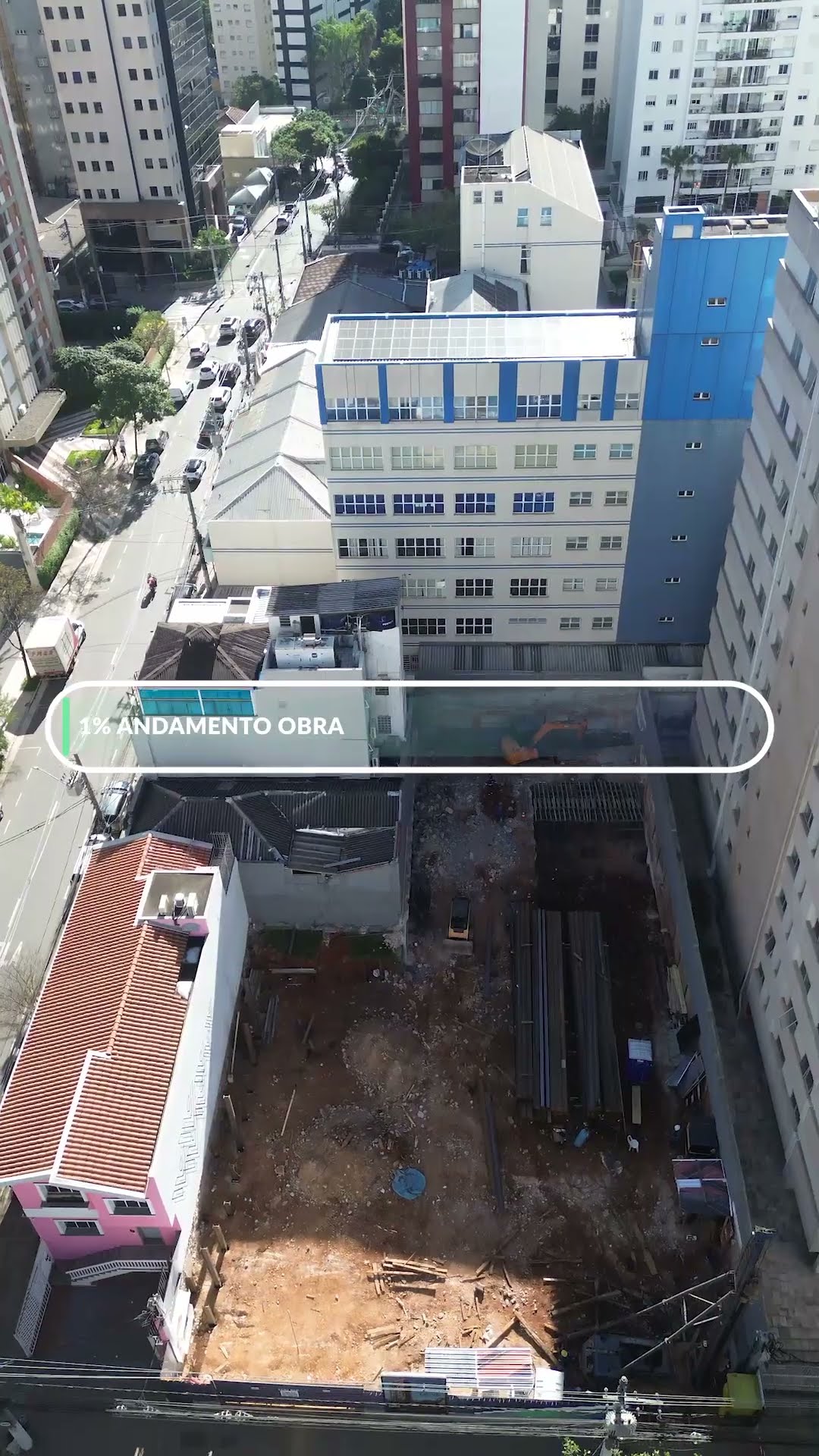 Acompanhamento de Obra - WalkPaulista - Julho