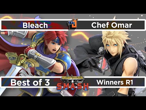 Bleach (Roy) vs Chef Omar (Cloud) Winners R1 - Boardwalk Smash #37 - SSBU