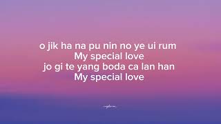 XODIAC - SPECIAL LOVE  (Lyrics Easy)