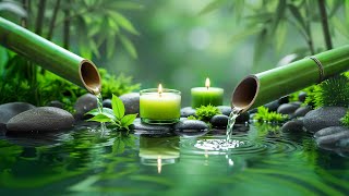 Música relajante + sonidos de agua 🌿 Alivio del insomnio, calma la ansiedad y sueño profundo