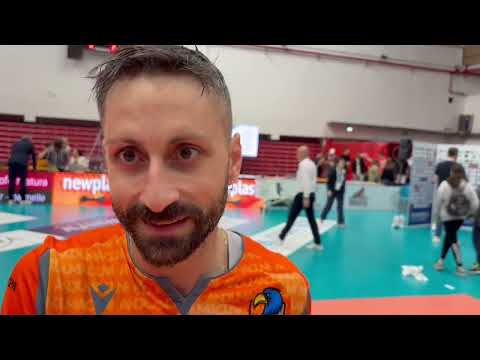 Volley A2M, Finale, Brescia-Cuneo 0-3, Cavaccini: “I tifosi mi hanno emozionato”
