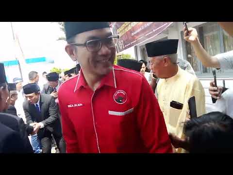 Paslon Dedy-Ronny Resmi Mendaftar Ke KPU kota Bengkulu 