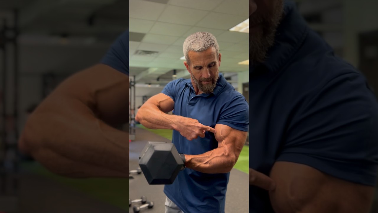 3 Moves to Build Bigger Biceps, even in a Polo Shirt #workout #fitness #shorts #gymmotivation