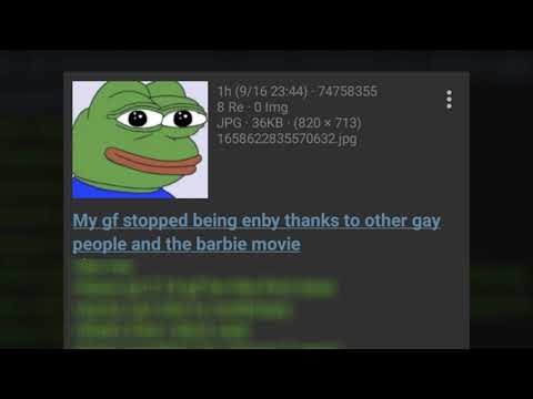 Barbie Movie Helps Anon’s Trans GF..(I’m confused too)…🤔|4chan /b/ GREENTEXTS Stories