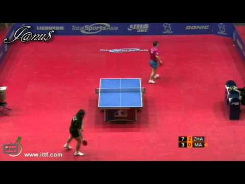 2011 Austrian Open (ms-sf) ZHANG Jike - MA Lin [Full Match|Short Form]