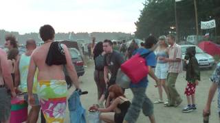 preview picture of video 'Haltestelle Woodstock 2009 Rundblick'