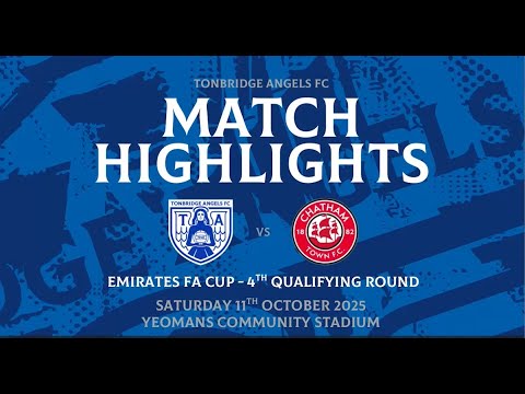 MATCH HIGHLIGHTS | Tonbridge Angels v Chatham Town | 11.10.25
