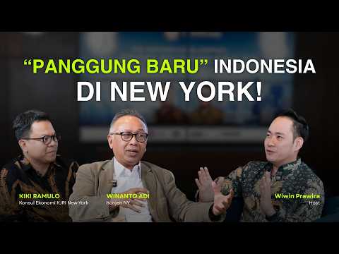 KJRI New York Bikin 'Markas' Indonesia di Kota New York
