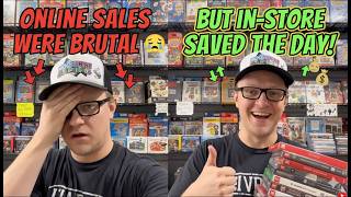 Online Sales Were Brutal… But In-Store Saved the Day!