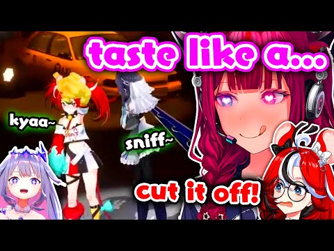 IRyS’s Neurons Activated After Seeing Kronii Sniff Bae’s Armpit