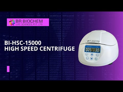 High Speed Centrifuge