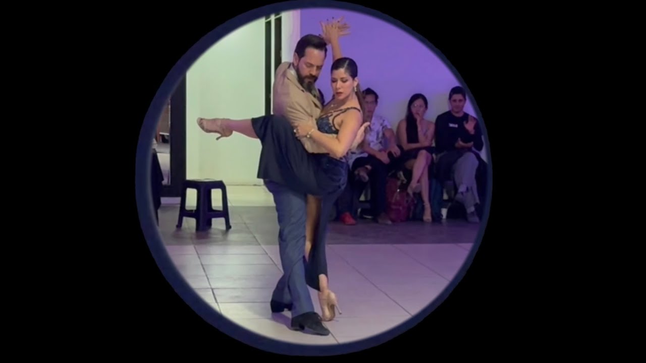 Demo: John Erban & Clarissa Sanchez (Tango, Milonga) 8° Aniversario Milonga La Baraka - 24 Nov 2024
