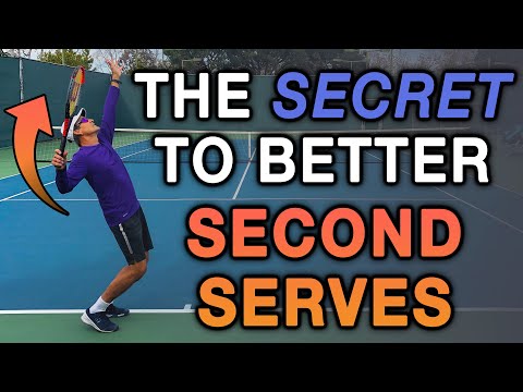 The SECRET To Hitting Better Second Serves In Tennis