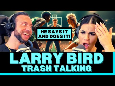 WAS LARRY AS GOOD AT TRASH TALK AS BALLING?! First Time Reacting To Larry Bird Trash Talking!