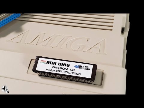 This is so COOL! Using DiagROM to fix a dead Amiga 500. What an Amazing Tool!