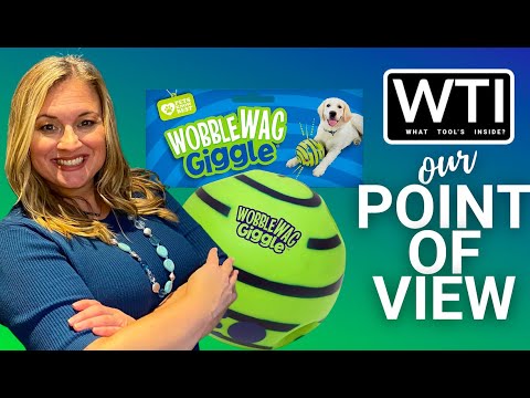 Wobble Wag Giggle Ball Dog Toys - WTI product video review