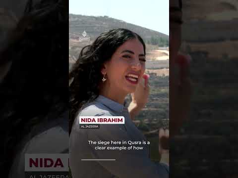Palestinian child misses first day of school due to settler siege | AJ #shorts