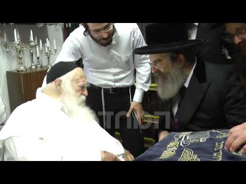 Sadigura Rebbe ztz"l with yblc"t Rav Chaim Kanievsky shlit"a