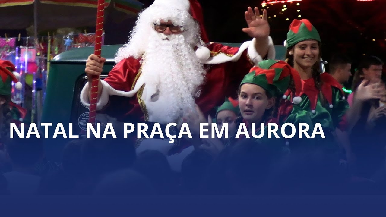 Luzes, música e emoção: Aurora celebra o Natal