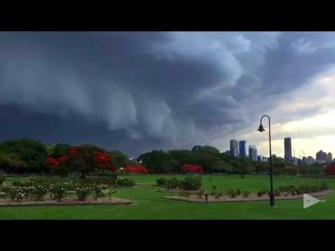 Amazing Storm Timelapse, Brisbane 27th November 2014 - Fade In Productions
