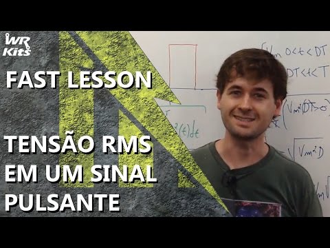 TENSÃO RMS DE UM SINAL PULSANTE | Fast Lesson #134
