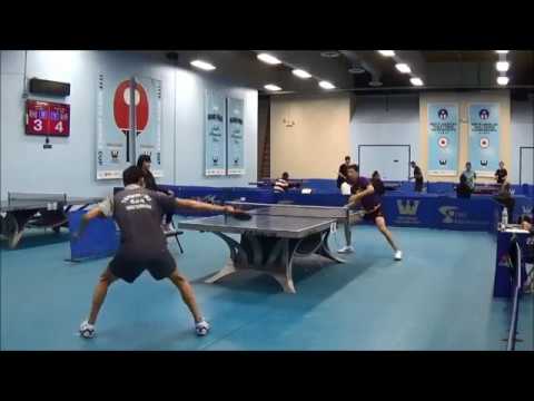 Westchester Table Tennis Center February 2018 Open Singles Final - Jian Li vs Junhan Wu
