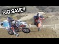 HUDSON SAVES IT BIG WHILE TRAINING AT PALA