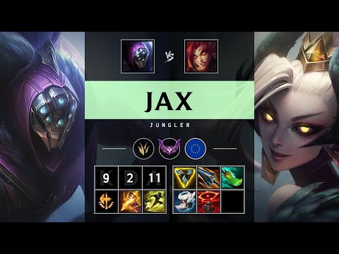 Jax Jungle vs Zyra - EUW Master Patch 25.06