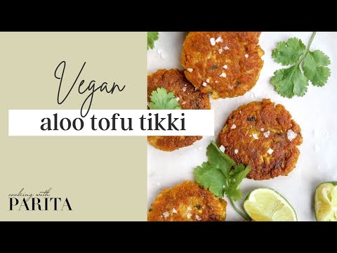 VEGAN ALOO TOFU TIKKI (Indian street food!) | Cooking with Parita