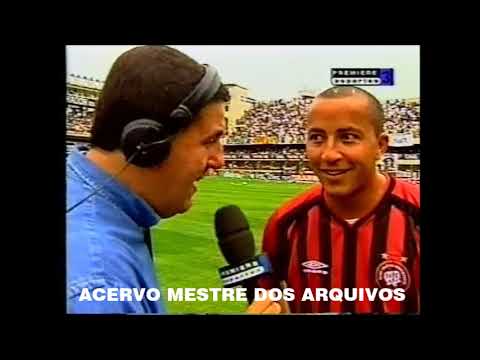 ALEX MINEIRO FALOU ANTES DE SANTOS 2X2 ATLETICO PR BRASILEIRO 2002