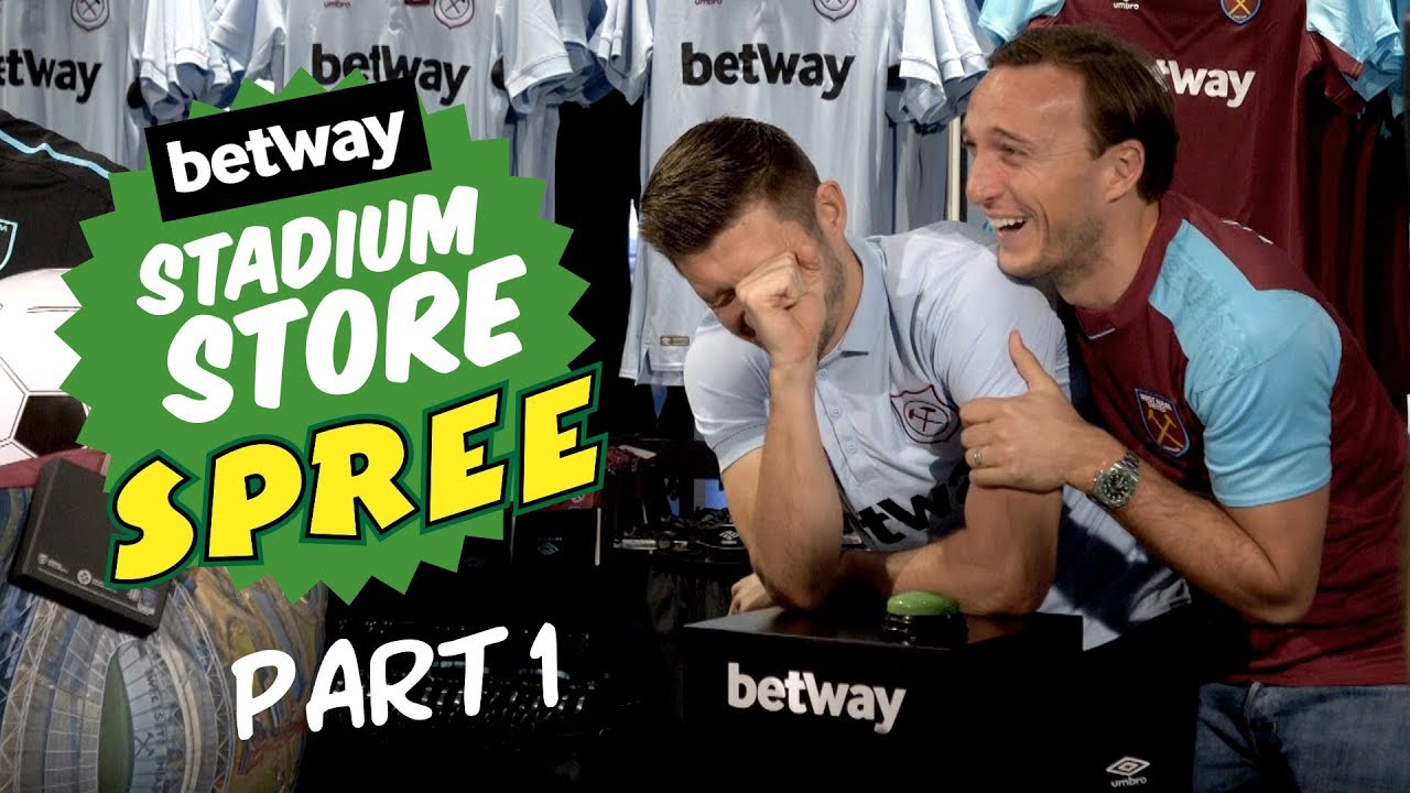 Noble, Antonio, Cresswell & Stevo play Supermarket Sweep! Part 1