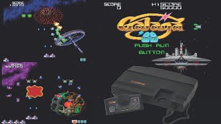 Galaga '88 TurboGrafx-16/PC Engine - C&M Playthrough